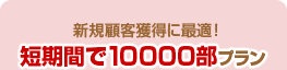 新規顧客獲得に最適！