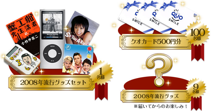 2008年流行グッズセット　他