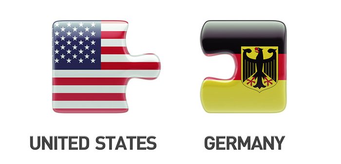 アメリカ　ドイツ