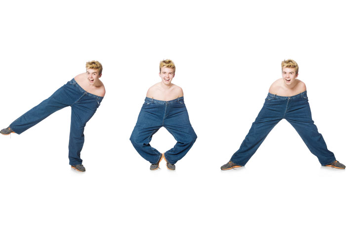 まったく新しい技術を使った“ズボン脱がし”がお見事だった！