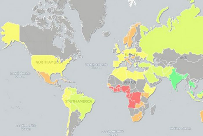 各国平均サイズが一目瞭然のチンチン世界地図完成！日本は最下位に沈むのか？