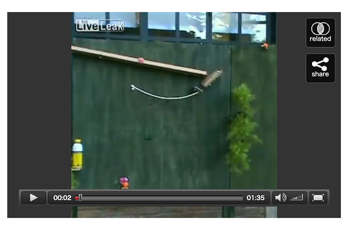 壮大すぎる海外版ピタゴラスイッチ！「本気の水やり」大成功ムービー