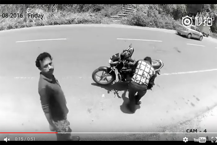 財布をスッた男、「防犯カメラ」に気づく。どう切り抜けた？