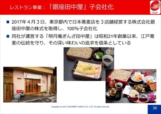 グルメ杵屋、レストラン事業は横ばい　和食部門は不採算店退店で黒字化に