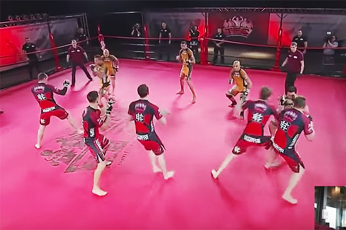 どっちが強い？「ボクサー5人 vs 柔術家5人」本気の大乱闘が容赦なさすぎた