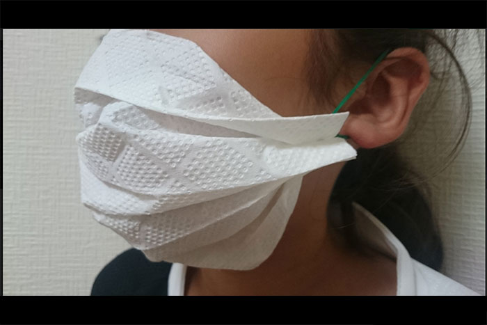 知っておいて損なし！ 家にあるものだけで「簡易マスク」を作る方法
