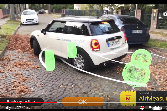 ペーパードライバーを「縦列駐車の魔術師」にするAR（拡張現実）アプリが凄い