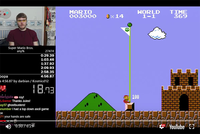 「0.35秒更新」の決め手とは？ 初代スーパーマリオ最速クリアで驚異の新記録！