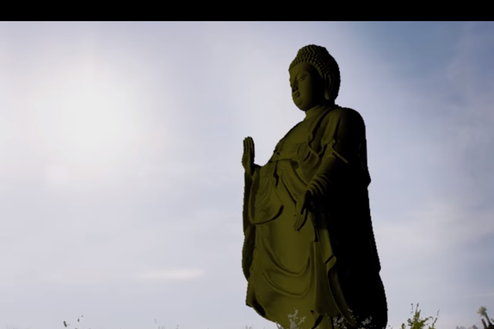 コックピットは地獄絵図？ 高さ100mの大仏を操縦できるのか【物理エンジンで検証】