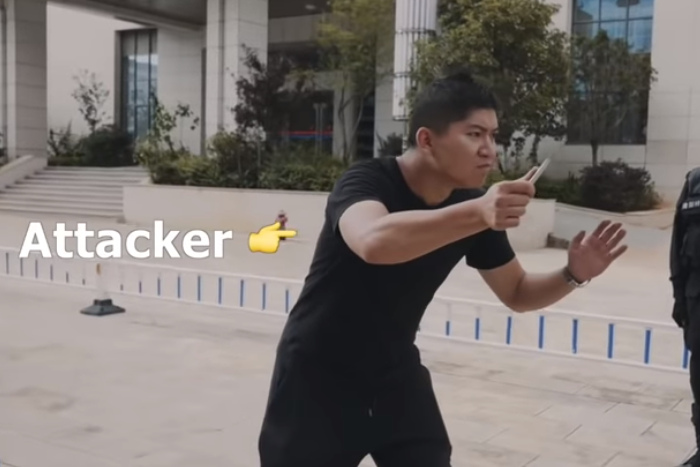 これが最善策。中国警察監修「ナイフで襲われたときの護身術」に納得の声続々！