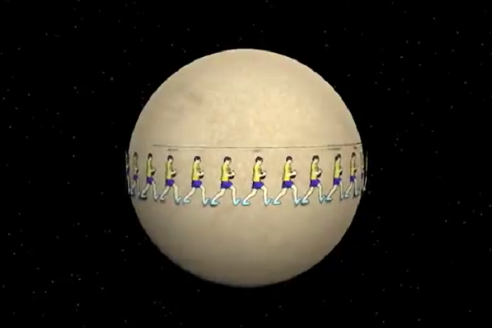 地球の自転は止められる？ 全人類が逆回転に走ったらどうなるのか検証してみた