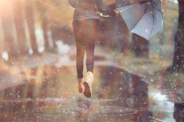 美しい風景は身近にある。水たまりの中を覗き込んで見える世界に感動する人続出！