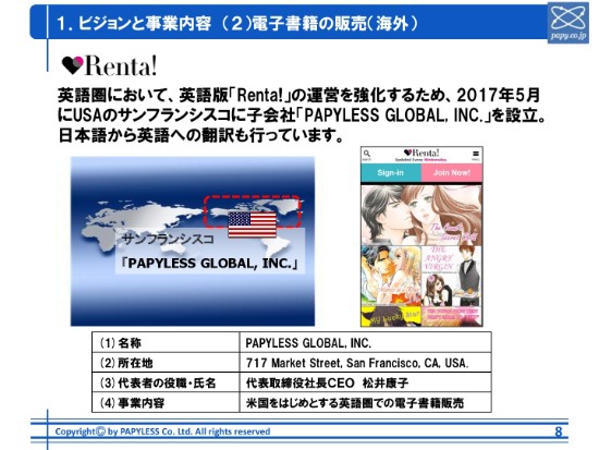 パピレス、売上高は前期比14.6％増　海賊版対策に「日本電子書店連合」を結成