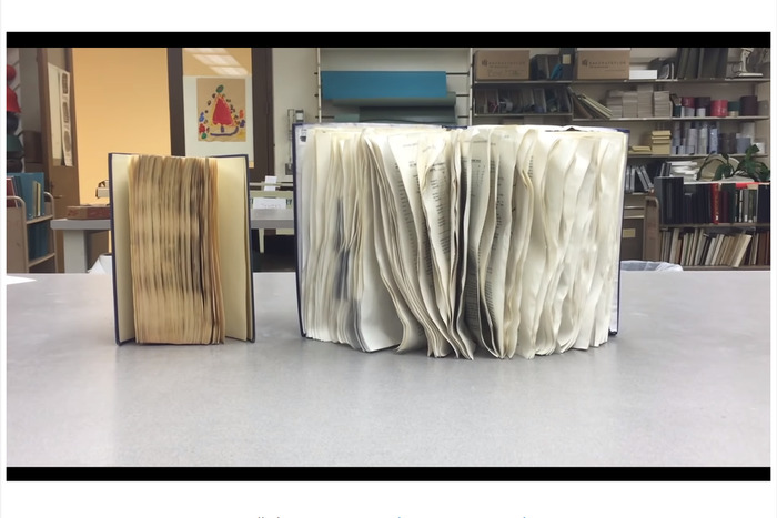 図書館職員が伝授！ 濡れた本・雑誌を元通りにする方法に目からウロコが落ちる