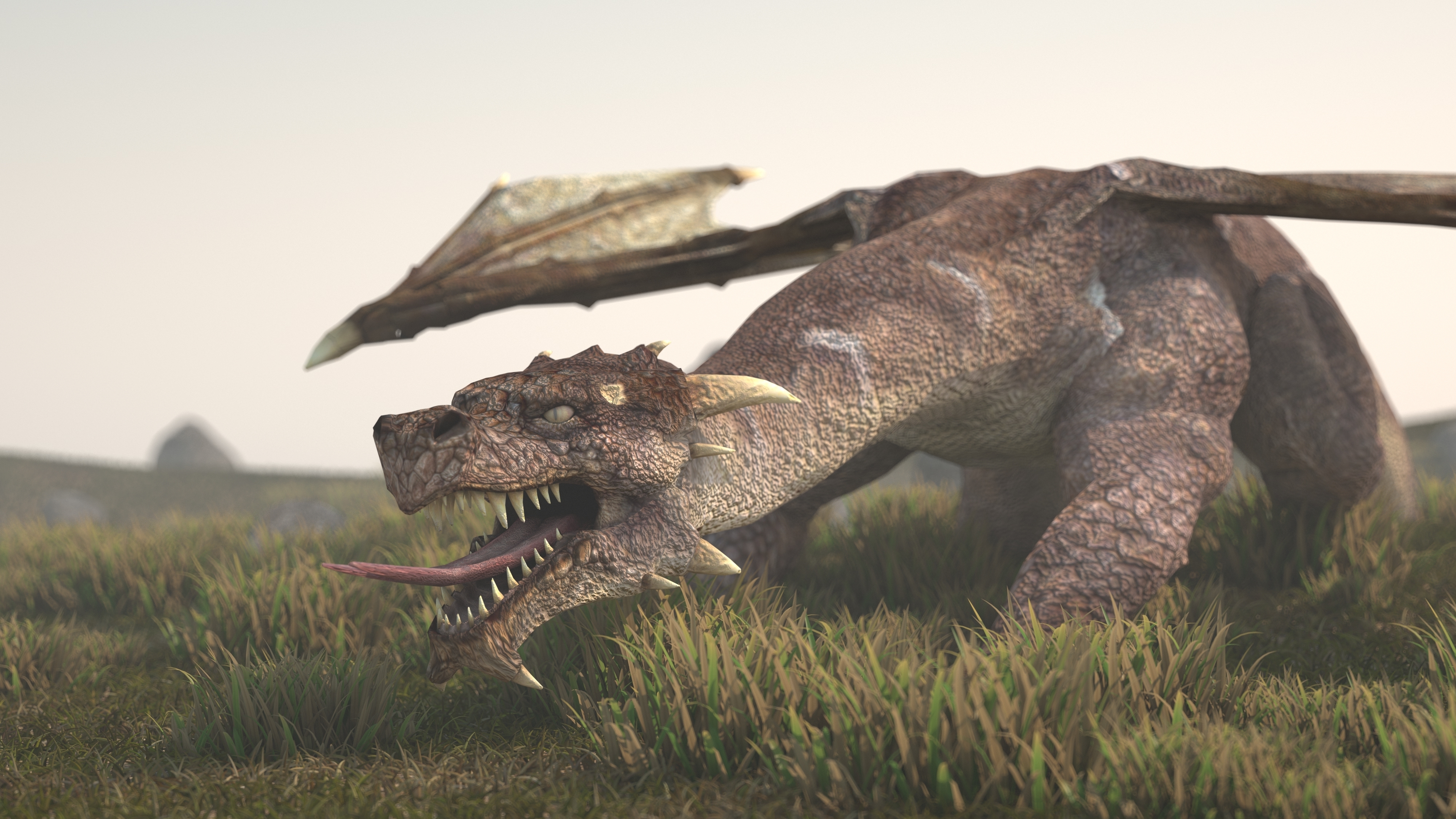 ついにドラゴンをペットにできる時代に！ まさか現実世界に出現するとは…