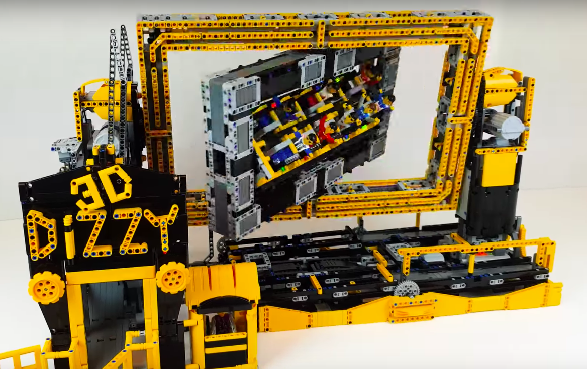 驚きの完成度！ レゴで作った絶叫アトラクションが凄すぎてもはや恐怖…