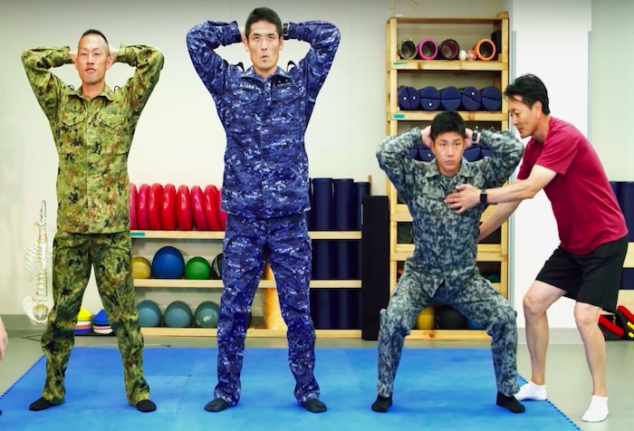 「メタボリックを自衛せよ！」自衛隊が教える面白いダイエット動画が公開！
