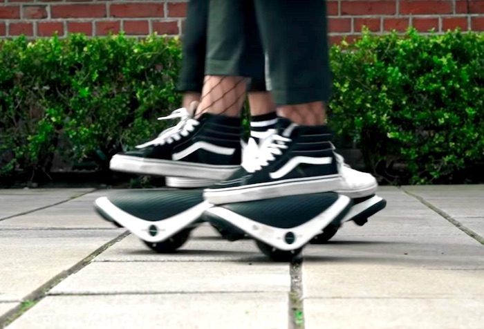 セグウェイが小さくなった！ 最新型ローラースケートみたいでスゴいと話題♪