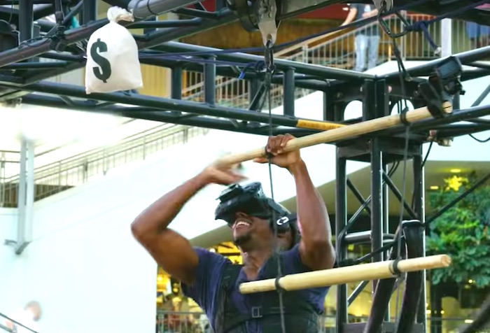 仮想現実で200ドルをゲット？ VRで体験する新感覚アトラクションが登場！