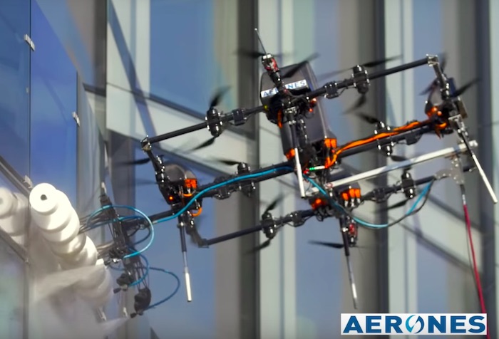 200kgの荷物を持ち上げるパワフルなドローン「Aerones AD28」が新登場