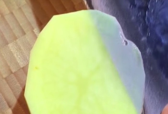 最高の切れ味。日本製の包丁で野菜や果物を極薄にスライスする動画が快感