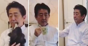 緊急事態では？安倍首相の優雅な休日映す“アベノビデオ”にネット騒然「現代のルイ16世か」