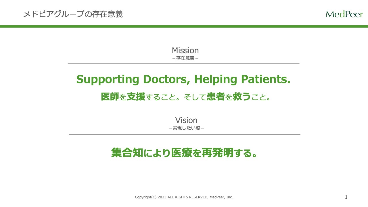 メドピア、MIフォース社の貢献等により売上高は前期比1.7倍　期初計画を上回り過去最高を更新