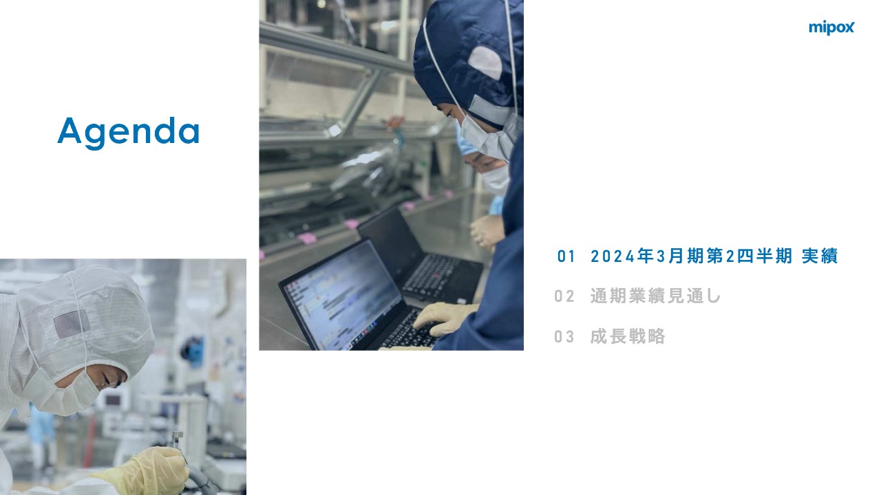 Mipox、半導体市場の低迷、データセンター向け投資抑制の長期化が影響し減収着地