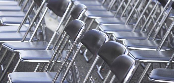 Lots,Of,Pipe,Chair,Lined,Up,In,An,Orderly,Manner