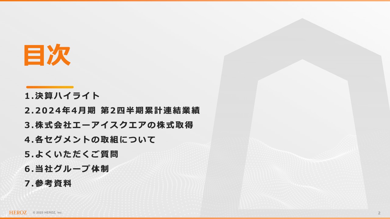 【QAあり】HEROZ、営業体制の強化に伴いBtoB事業は大幅増収、エーアイスクエアを子会社化しシナジー創出へ