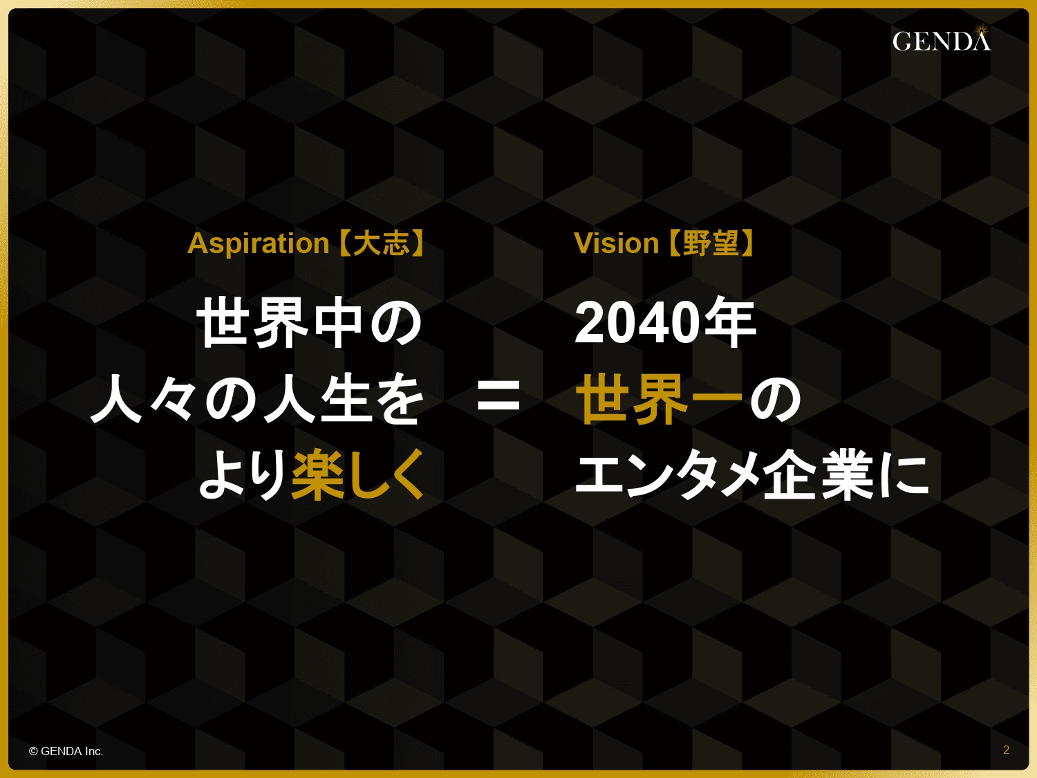 【QAあり】GENDA、主軸のアミューズメントでのM&A加速とともに周辺領域へも着実に進出　通期業績は全体で引き続き好調