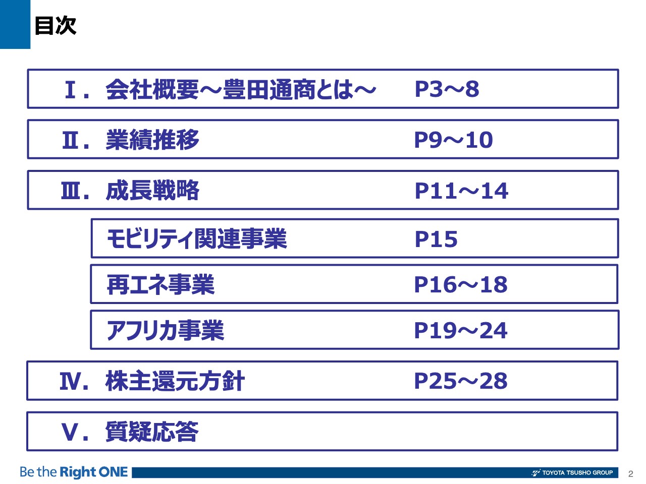 【QAあり】豊田通商、資源価格に左右されない安定的な収益基盤が強み　再エネ分野やアフリカでも特徴的なビジネスを展開