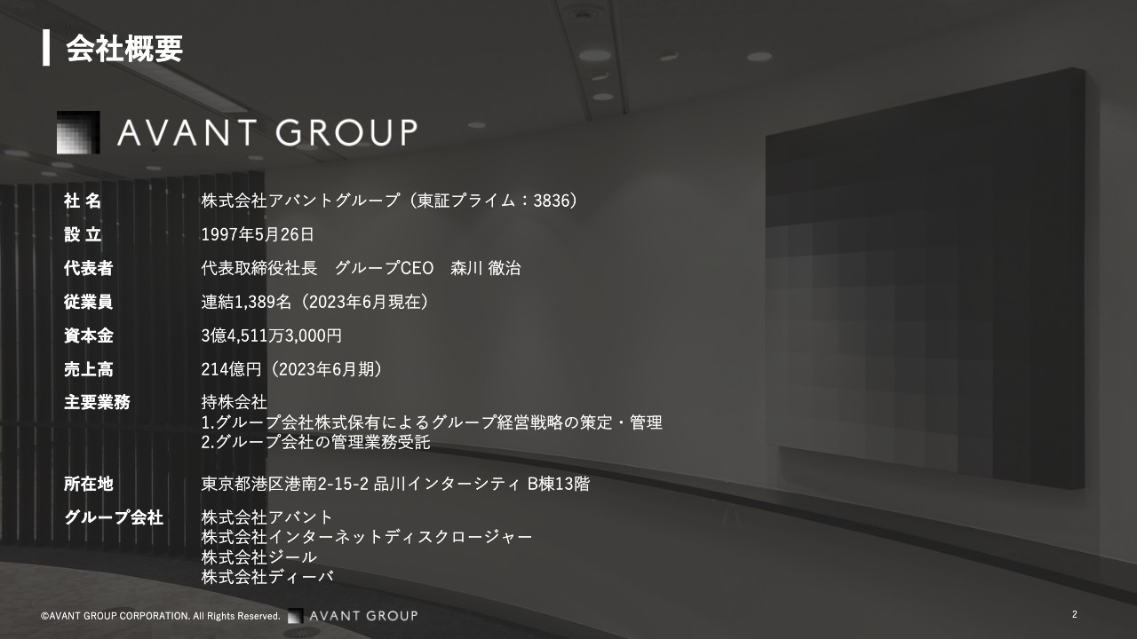 【QAあり】アバントグループ、今後は経営DX市場に注力　SaaS型ビジネスの構成比を高め、リカーリングモデルへの転換を図る