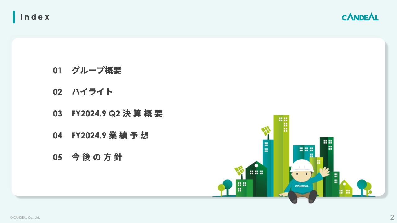 キャンディル、2Q累計は全サービス堅調で売上高が伸長　人的投資で減益も、通期売上高・営業利益は過去最高を目指す