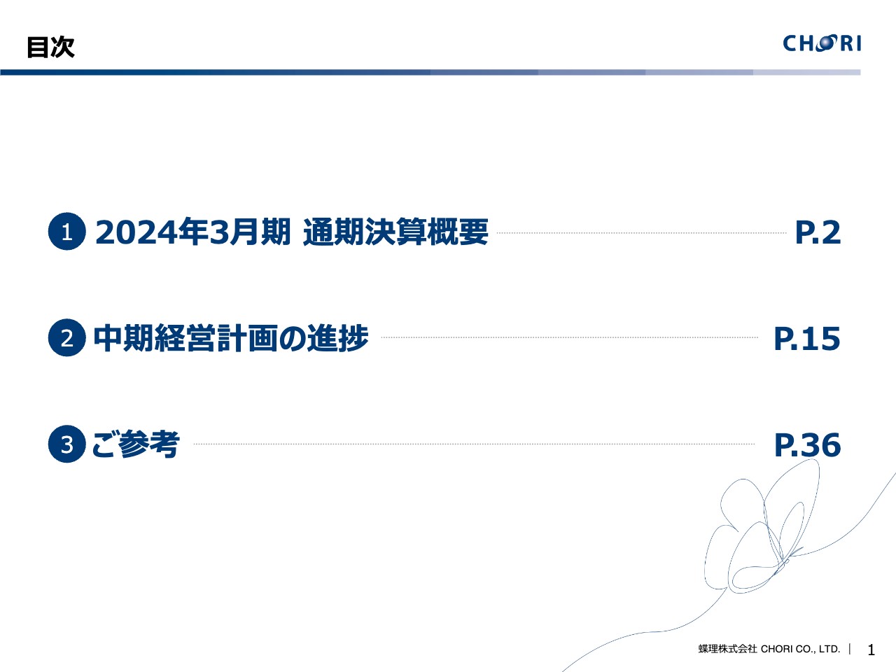 【QAあり】蝶理、新社長のもと「Chori Innovation Plan 2025」を推進、4年連続過去最高益の更新と当期純利益100億円到達を目指す