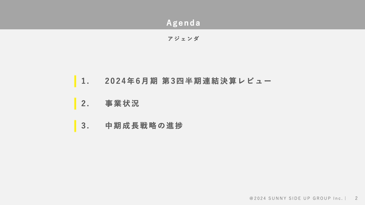 サニーサイドアップグループ、3Q累計営業利益は34％増益で過去最高を更新　ブランドコミュニケーション事業で統合効果が拡大