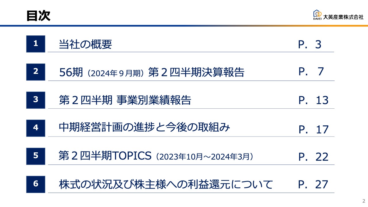 【QAあり】大英産業、上半期売上は期初予算を上振れ　不動産業の物件収集力の強みを活かし宿泊施設事業を開始