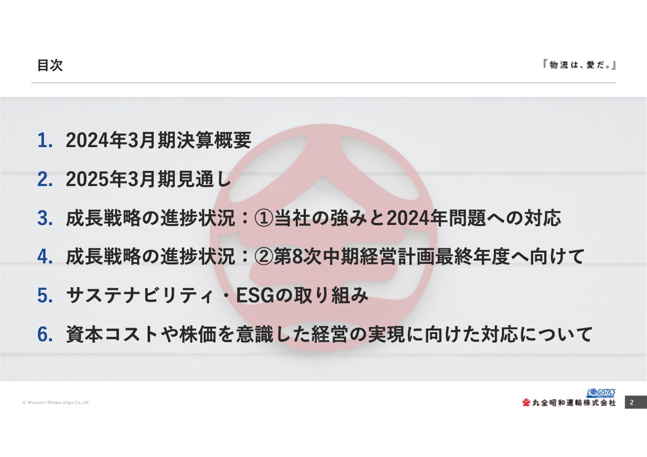 丸全昭和運輸、10期連続の増益で営業利益は過去最高　年間配当130円に増配、2025年は2桁増収増益を予想