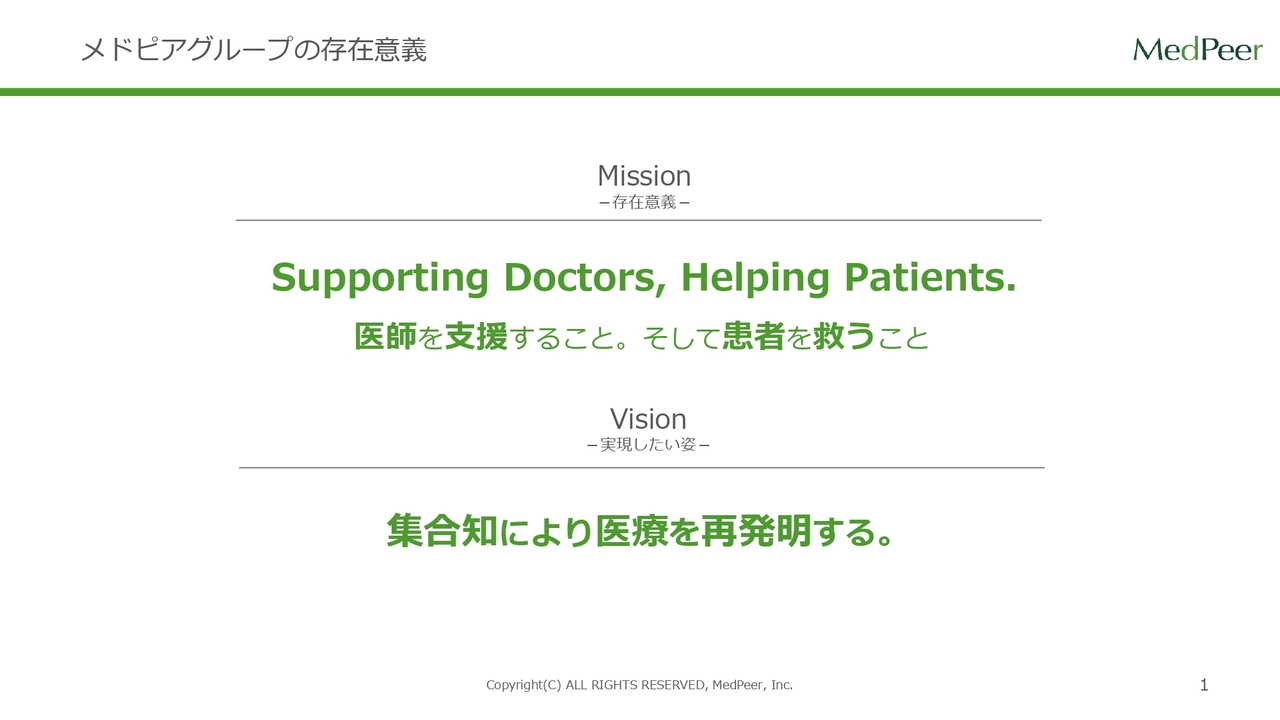 メドピア、収益率改善等により営業利益率8.6％と計画を大きく超過　成長への貢献が高い事業への集中投資を継続