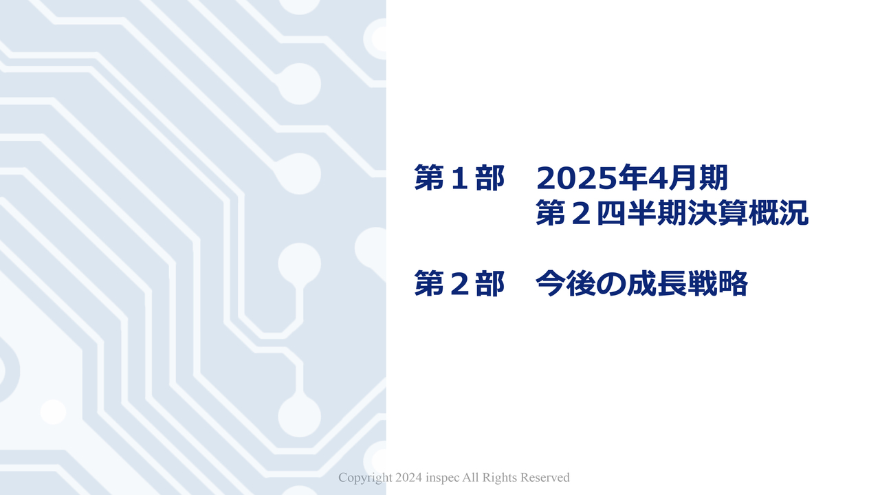 【QAあり】インスペック、AIデータセンター向け半導体需要の急増が寄与し、上半期黒字を確保　通期業績予想も十分達成の見込み