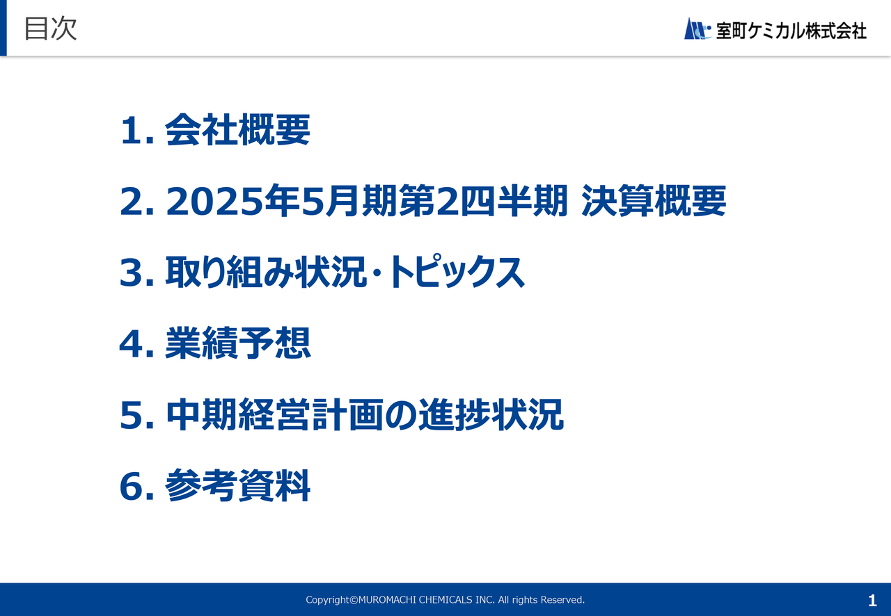【QAあり】室町ケミカル、健康食品・化学品事業の売上増加と原価率改善効果により2Q増収増益　3円増配で配当性向30％超を見込む