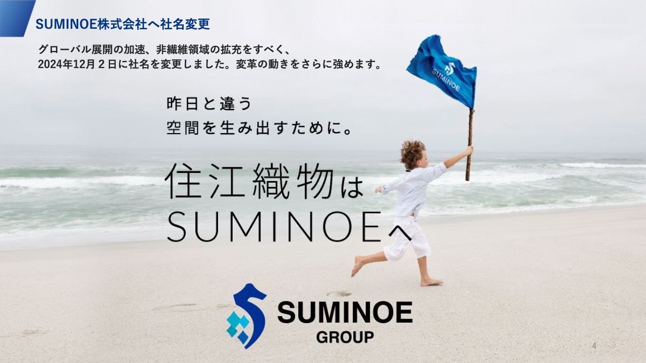 【QAあり】SUMINOE（旧 住江織物）、減収減益も的確な需要への対応継続　事業環境や経済情勢を踏まえ通期予想は据え置き