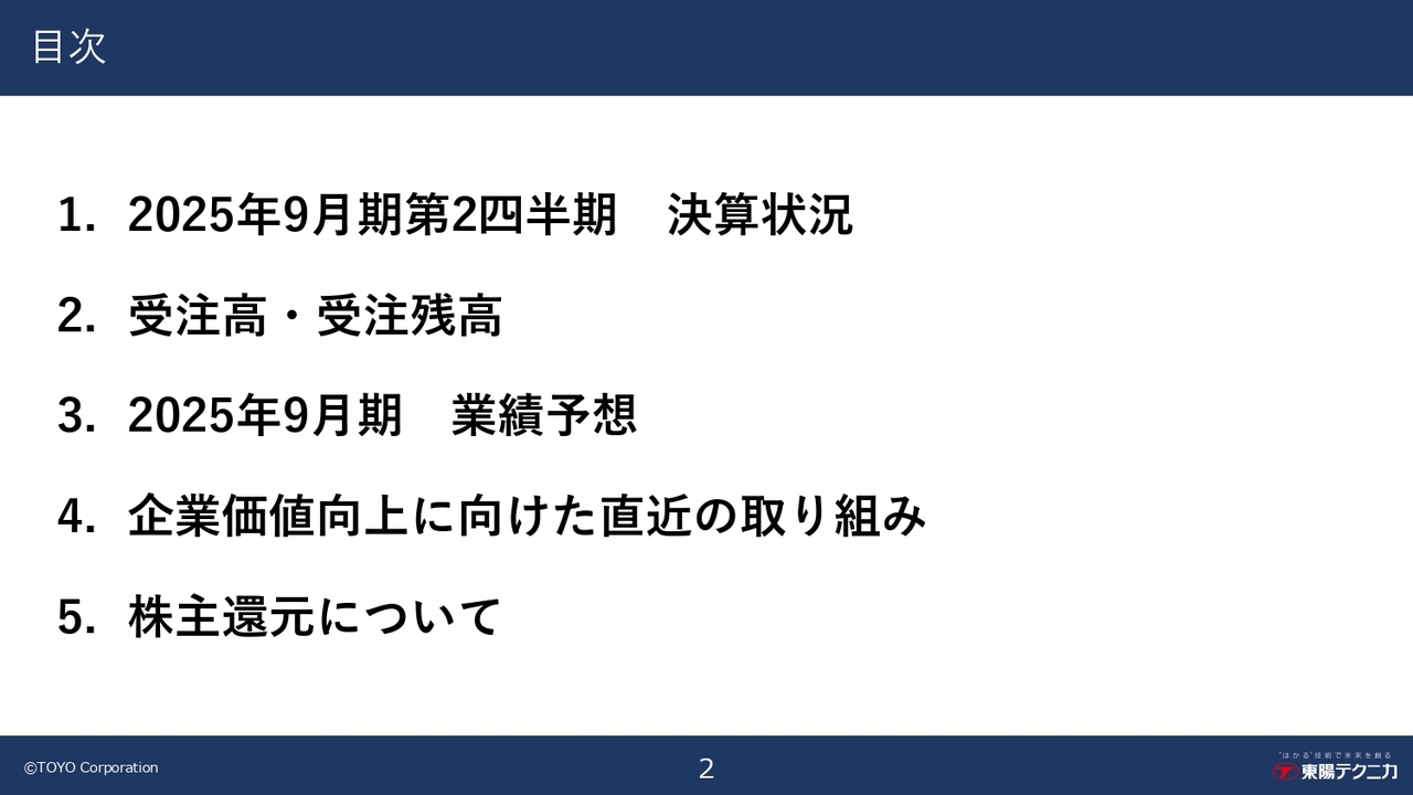 東陽テクニカ、第2四半期業績は概ね計画どおりの進捗　受注高・受注残高はともに前年比＋30％超の大幅伸長