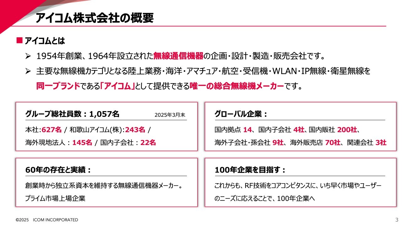 アイコム、業績堅調で売上高は過去最高を更新　配当は増配予定で株主還元強化を図る
