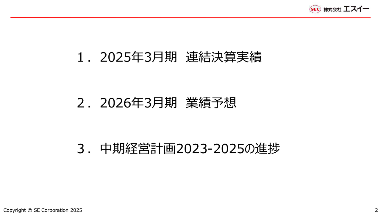 エスイー、中計最終年の今期は連結売上高増収を予想　未来への種まきとして人材強化等の資源投入を強化予定