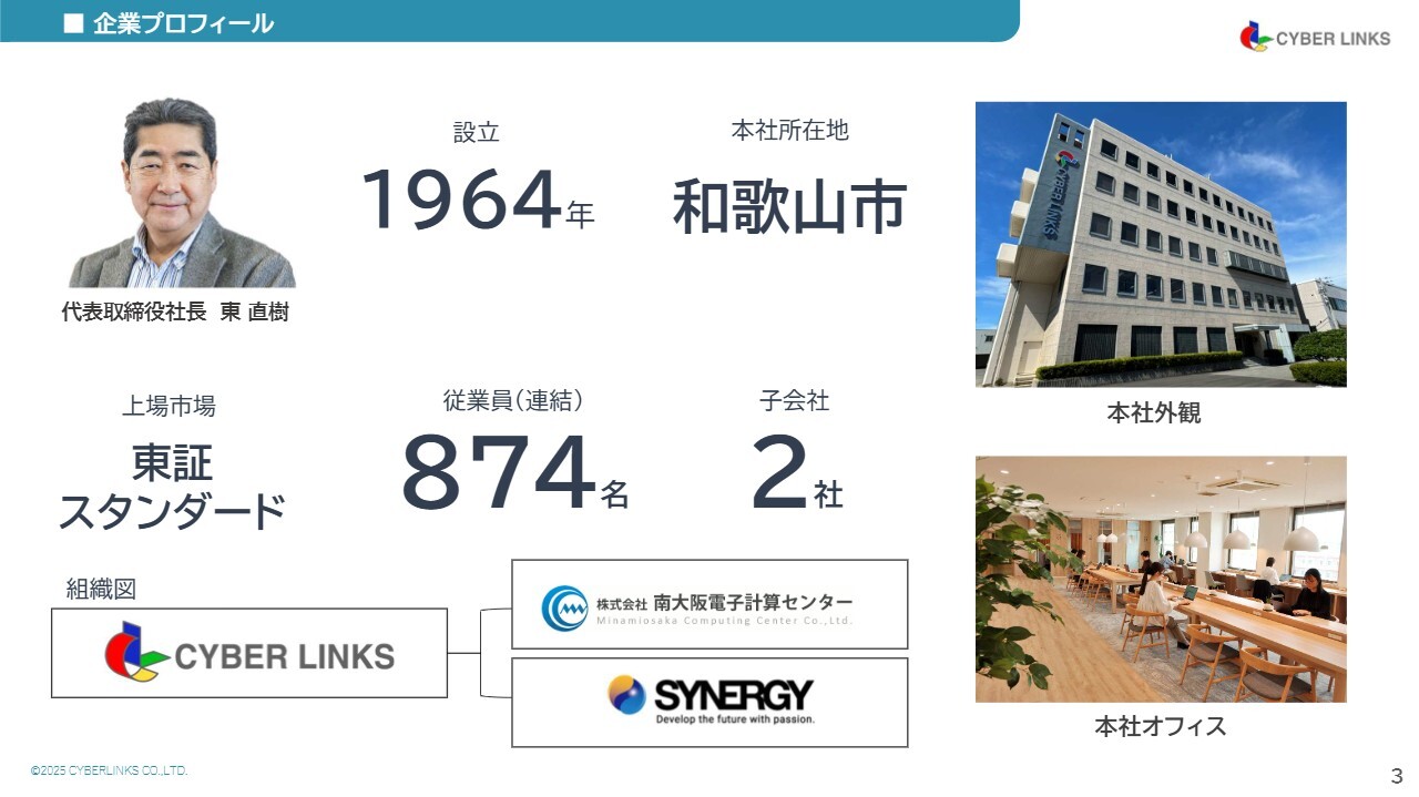 【QAあり】サイバーリンクス、安定性の高い事業ポートフォリオで継続成長　25年度は中計を上回る着地、大幅増配へ