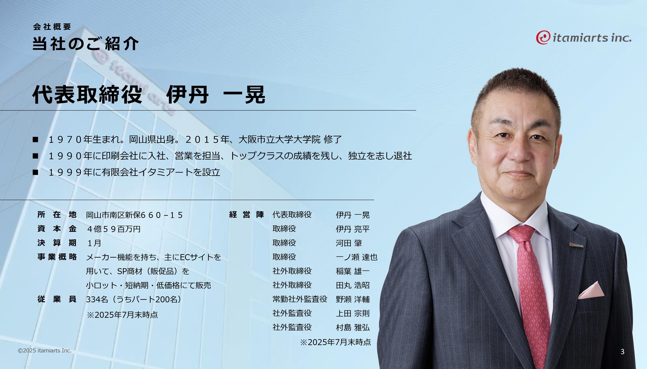 イタミアート、2Q単体決算で2桁増収　スマートファクトリー化推進と東京ネオプリントM&Aで利益率改善と成長加速へ