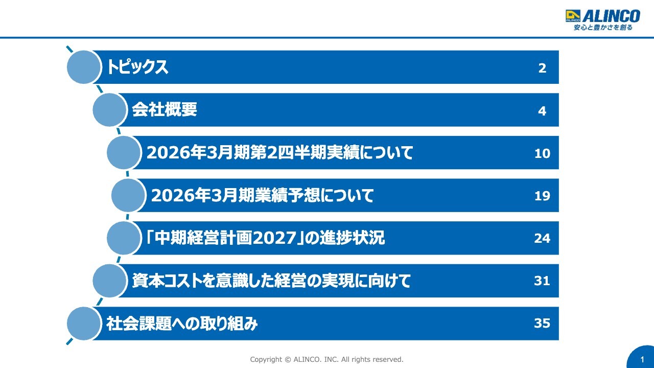 【QAあり】アルインコ、新型足場「アルバトロス」拡販進む　利益成長や配当性向40％を目標とし企業価値向上へ