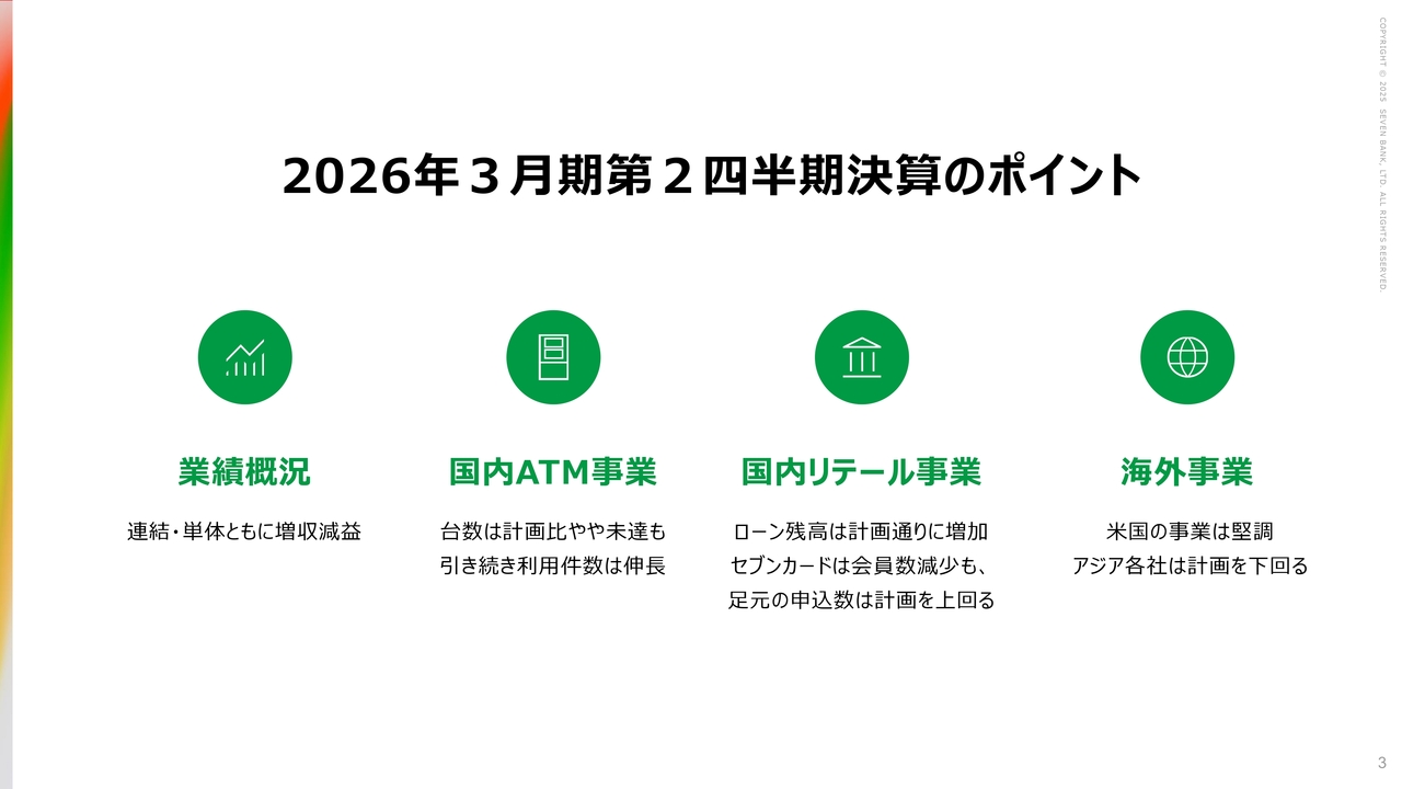 【QAあり】セブン銀行、ATM機能拡充や伊藤忠商事との連携など新展開を推進　「強みを磨く」「未来への布石」の両面に注力