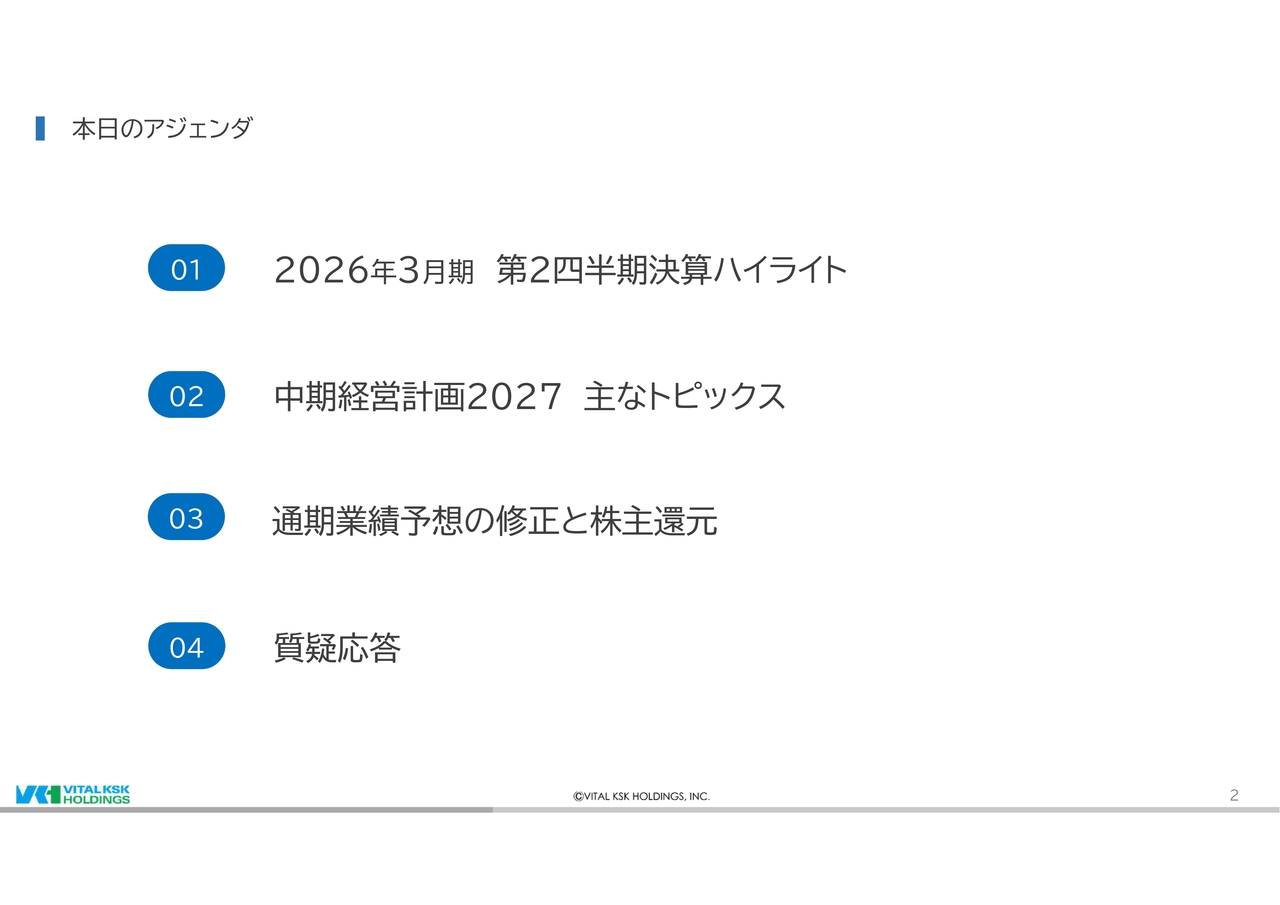 【QAあり】バイタルケーエスケーHD、EQTによるケアネットTOBで上期の経常利益・中間純利益が大幅増　製薬事業への成長投資を推進